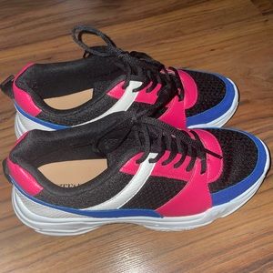 JustFab Chunky Sole Sneakers